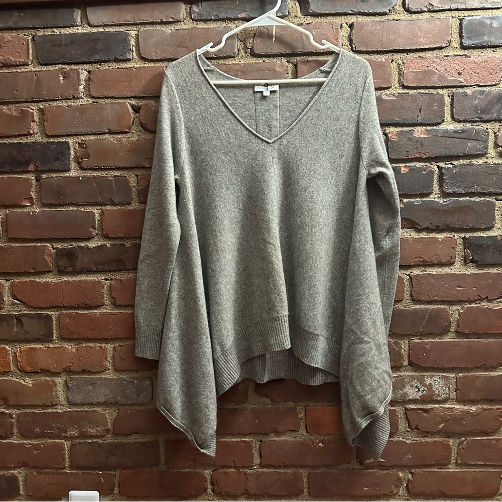 T.S. Society Cashmere Wool v neck sweater